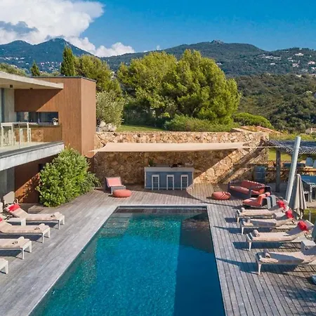 Beautiful Contemporary House With Heated Pool, Jacuzzi - What'app - 0049-1551-0224-169 - For Reservations!